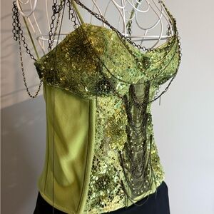 HUGE SALE!!!
RARE!!! NWT Orna Farho Italian Beaded Corset 38